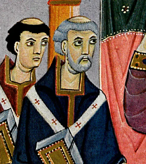 Portrait of Pope Sylvester II